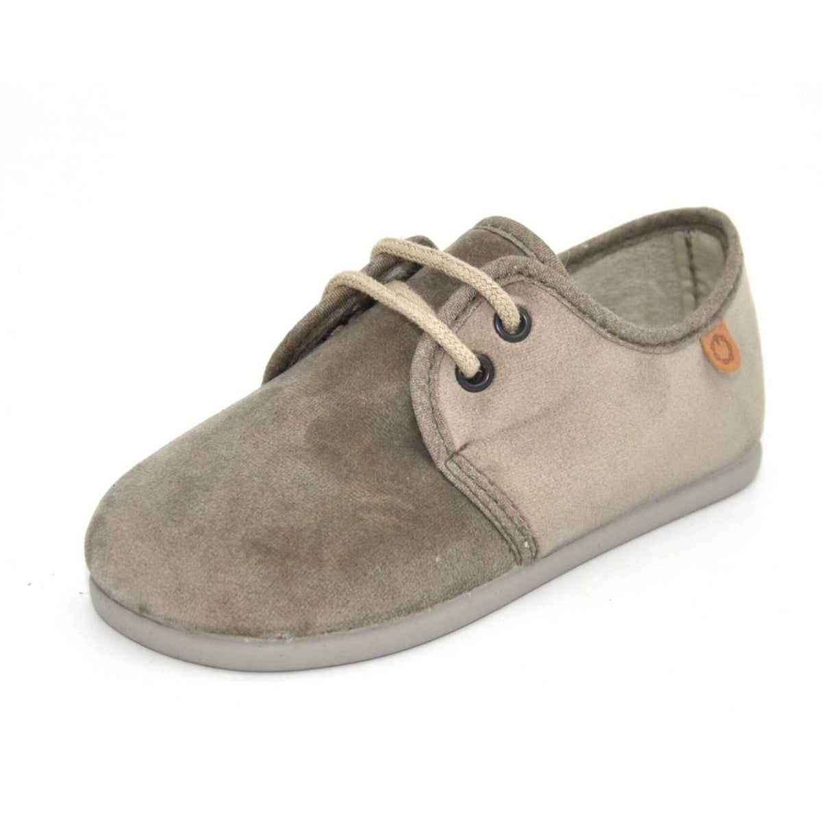 La Cadena Blucher zapato terciopelo para niños