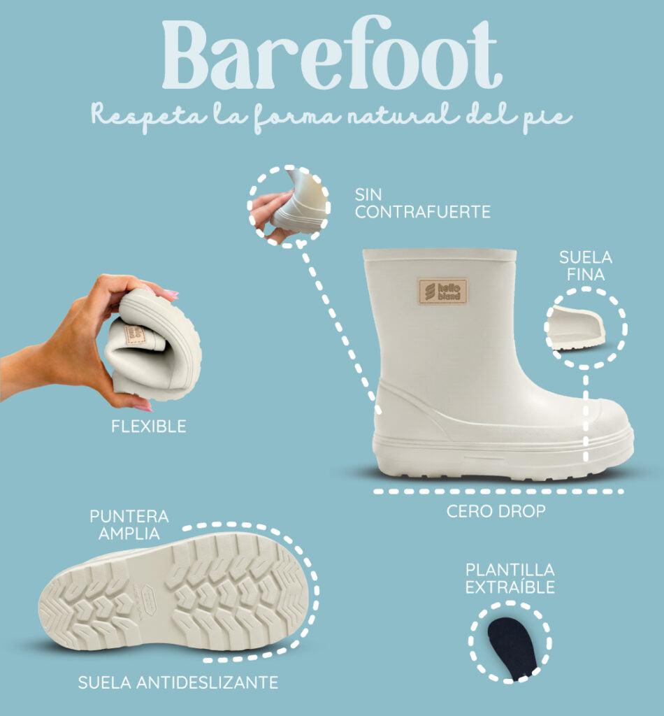 Hellobland Everest botas de agua  para niños