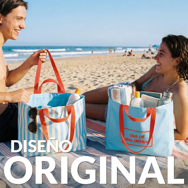 Fisura Bolsa de playa reversible