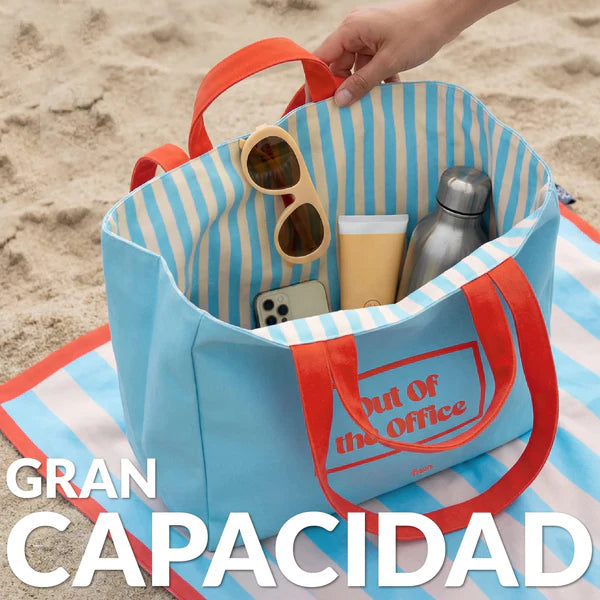 Fisura Bolsa de playa reversible