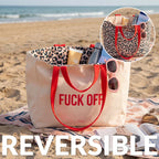 Fisura Bolsa de playa reversible