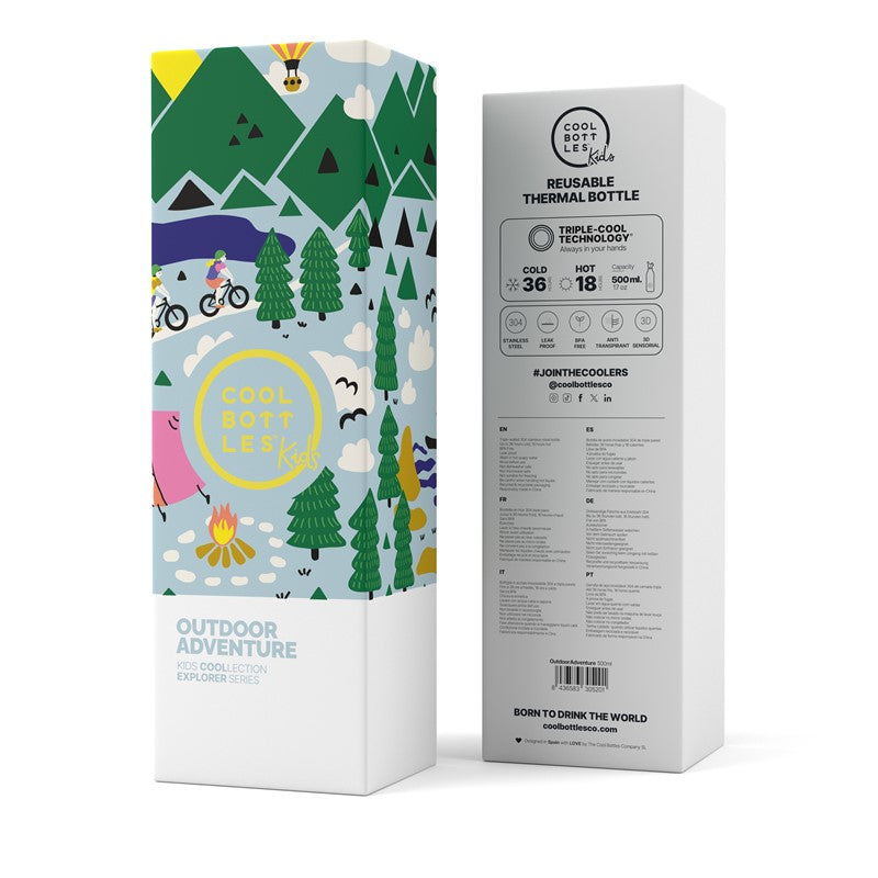 Cool Bottles Kids botella térmica para niños - 500ml