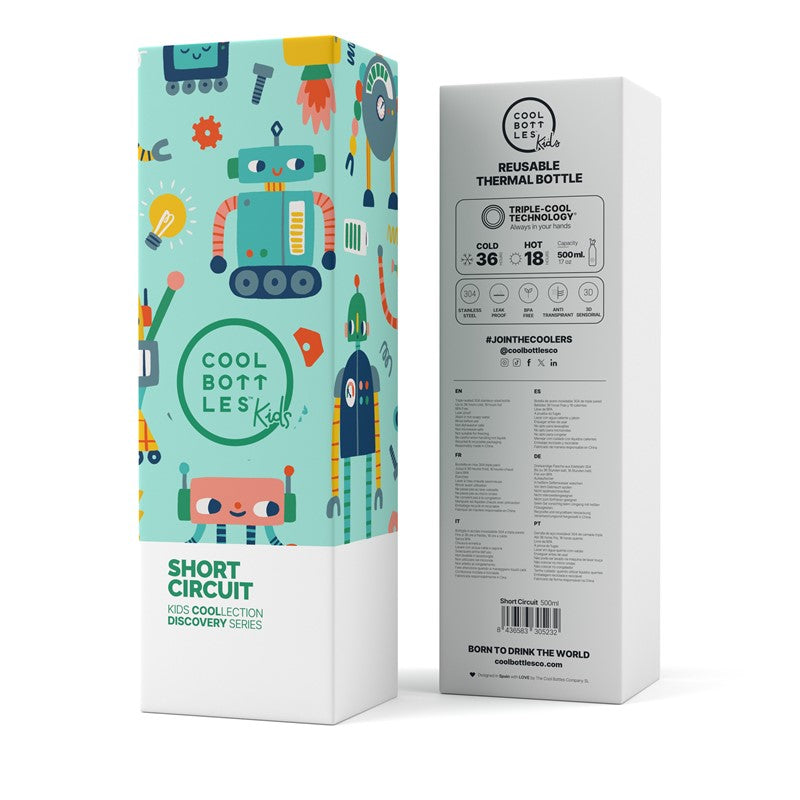 Cool Bottles Kids botella térmica para niños - 500ml