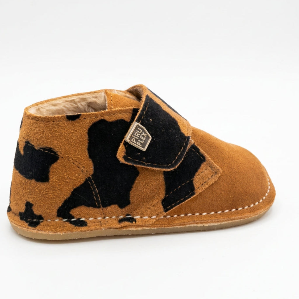 Piruflex Serraje Cuero botines para niñas