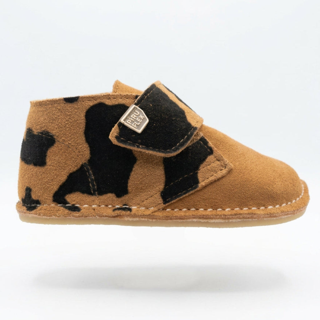 Piruflex Serraje Cuero botines para niñas